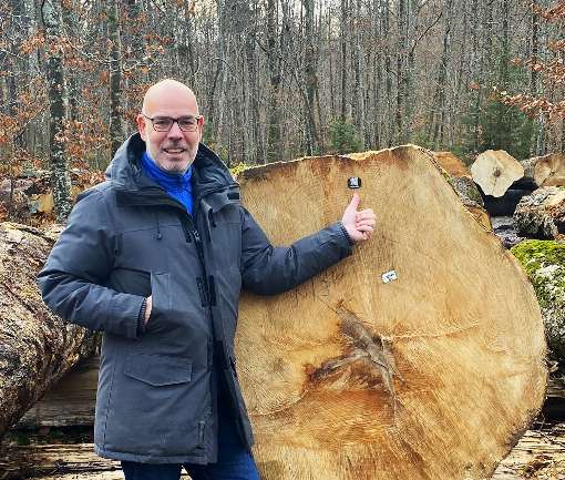 Image 1: Gustav R. Ga, founder & CEO of timber worXs. Photo: timber worXs